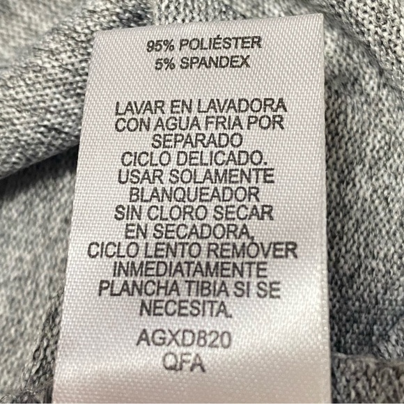 NWOT Derek Heart  Off - Shoulder Gray Sweater Dress  Sz 1X - Picture 13 of 16